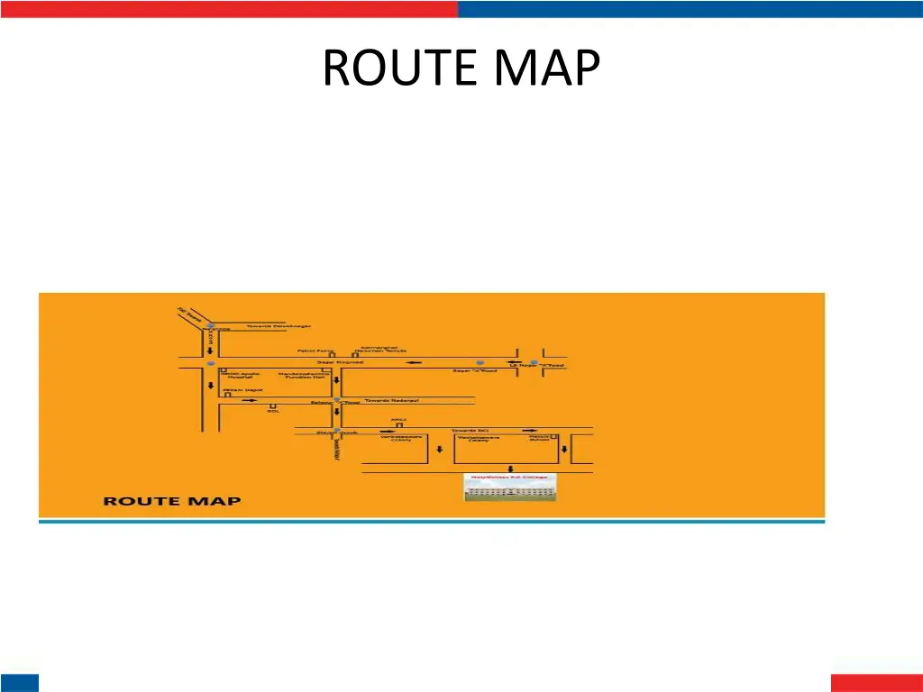 route map