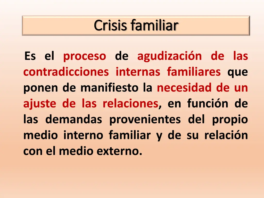 crisis familiar crisis familiar