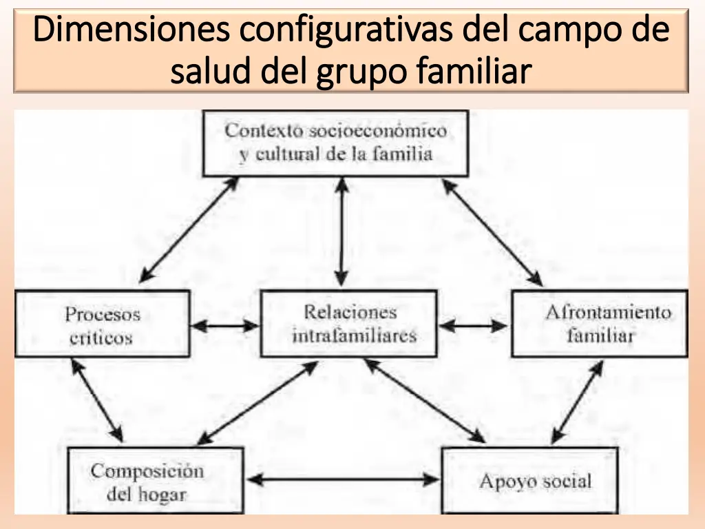 dimensiones configurativas del campo