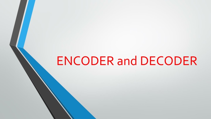 encoder and decoder