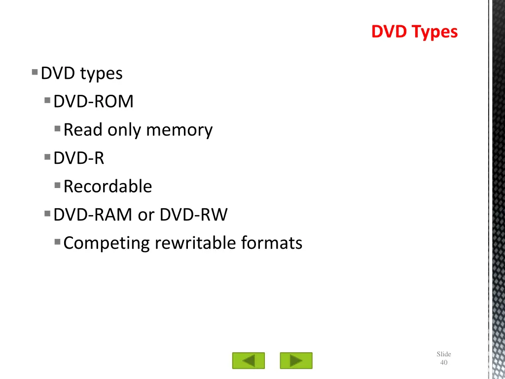 dvd types