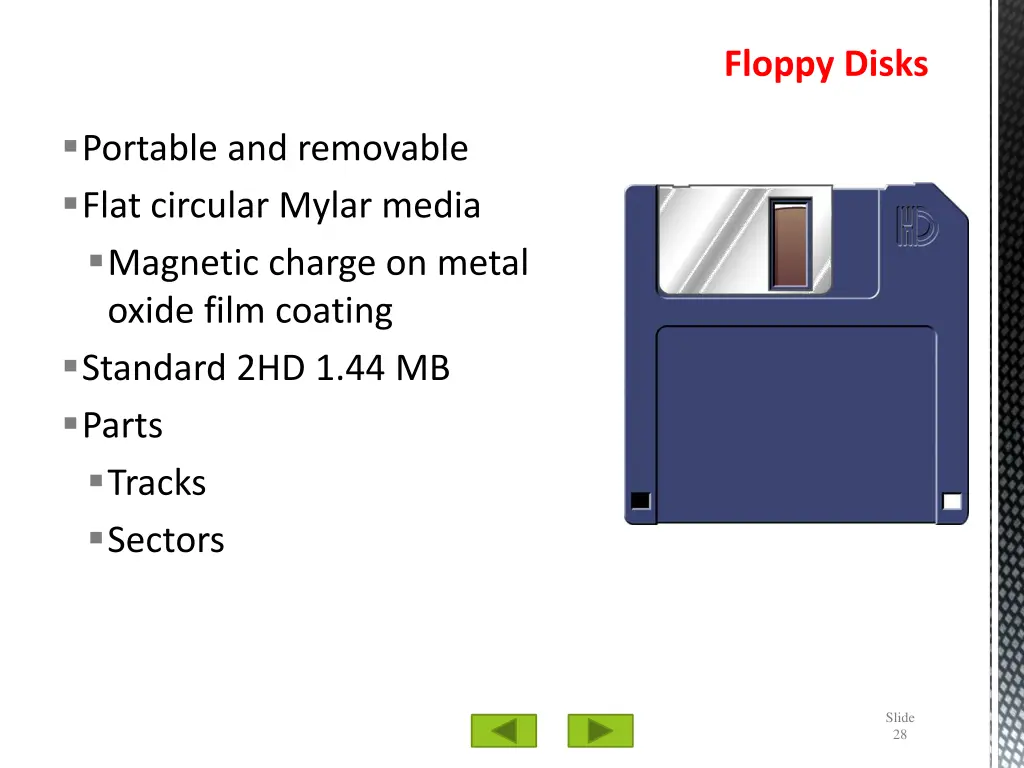 floppy disks