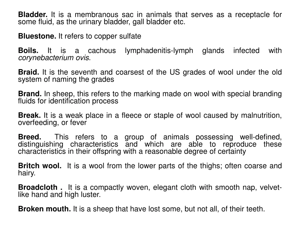 bladder it is a membranous sac in animals that