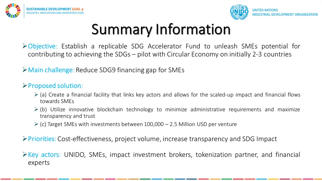 summary information summary information