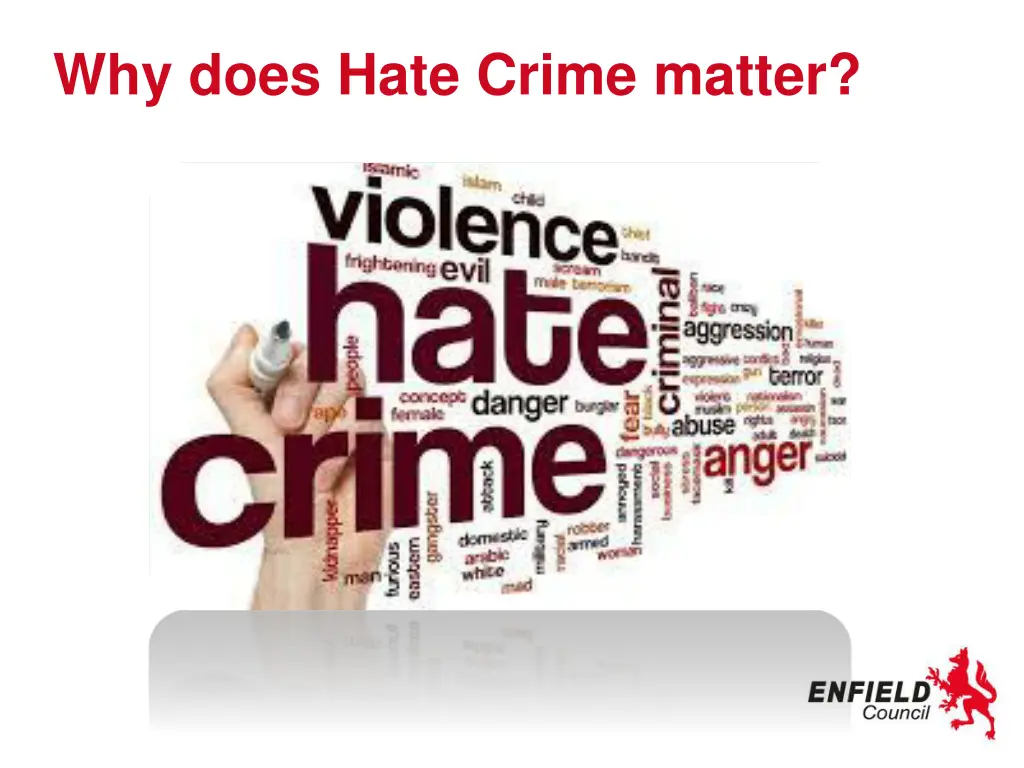 why does hate crime matter