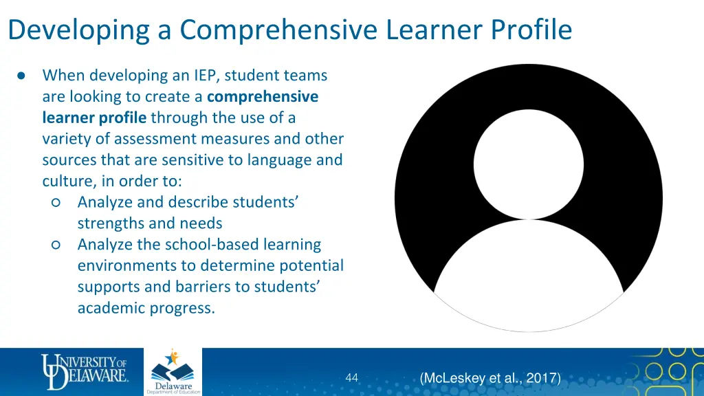developing a comprehensive learner profile