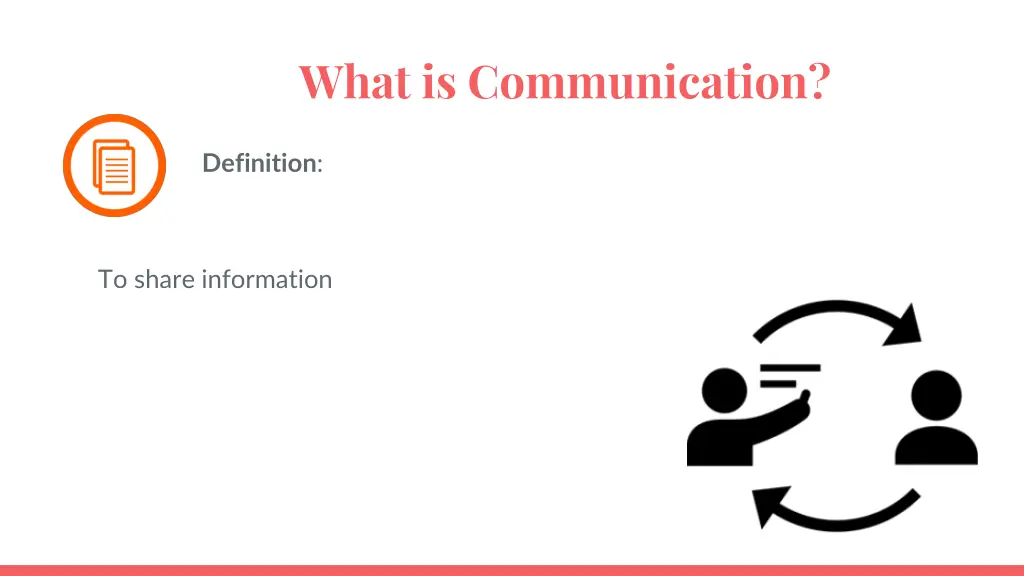 what is communication