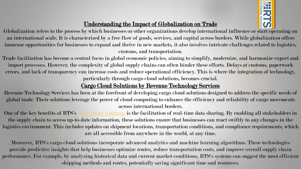 understanding the impact of globalization