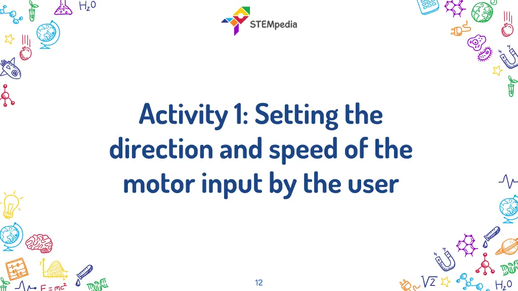 activity 1 setting the direction and speed