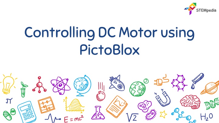 controlling dc motor using pictoblox