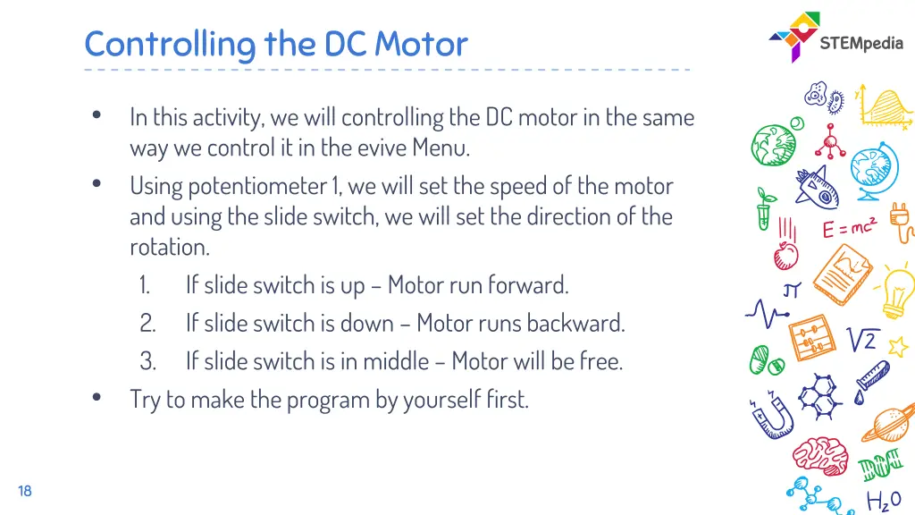 controlling the dc motor