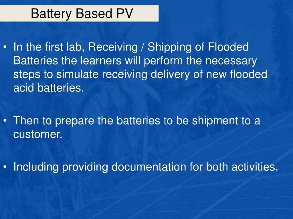 battery based pv 1