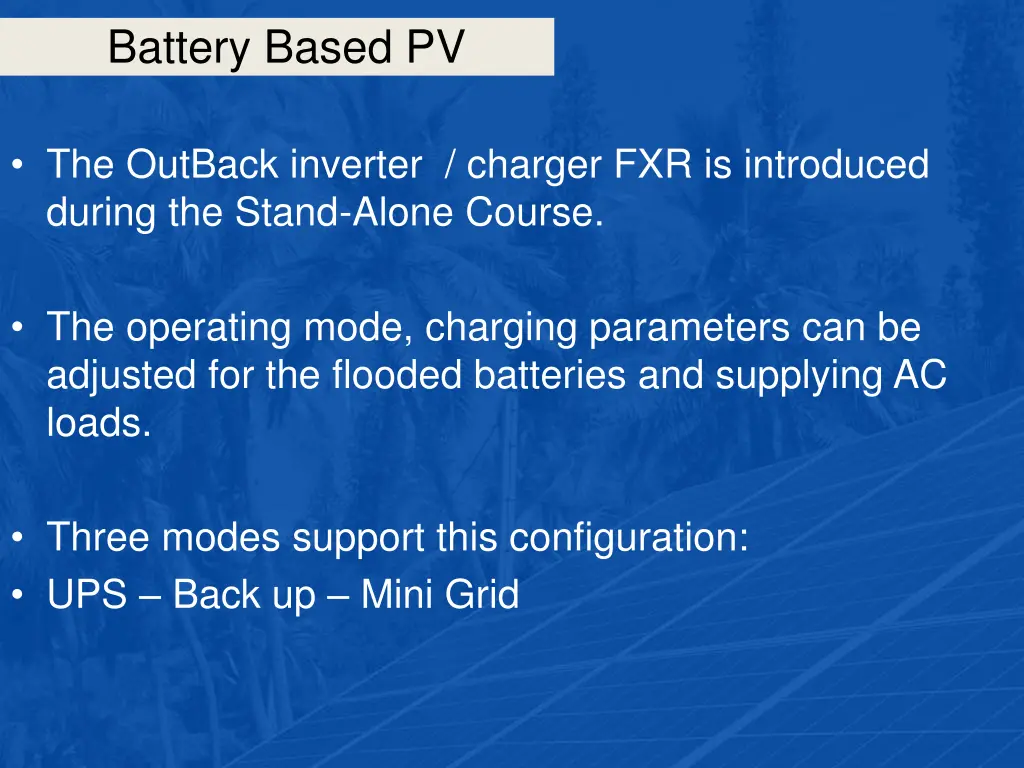 battery based pv 27