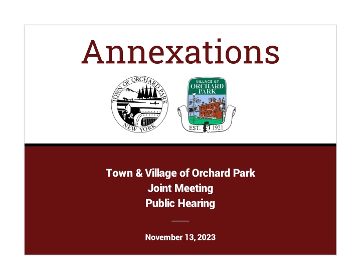 annexations