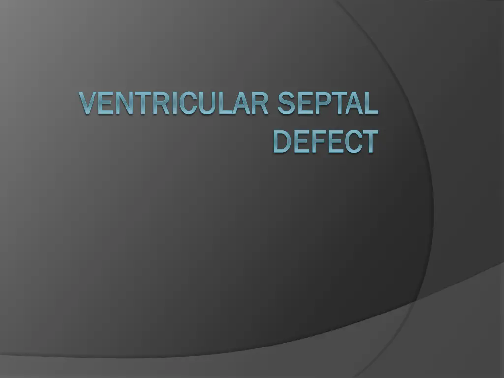 ventricular septal ventricular septal