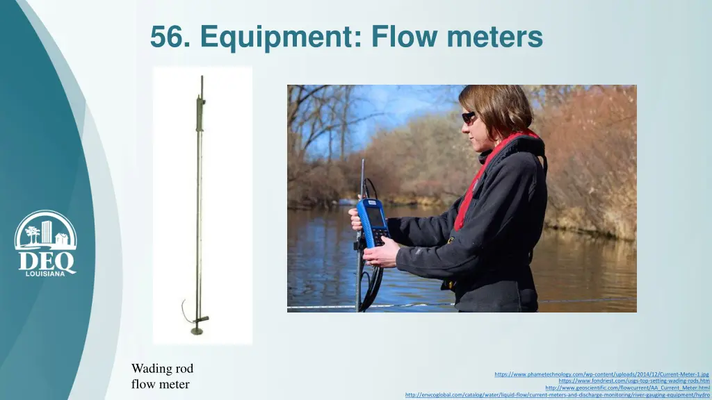 56 equipment flow meters