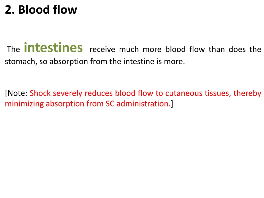 2 blood flow 1