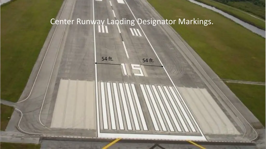 center runway landing designator markings 1
