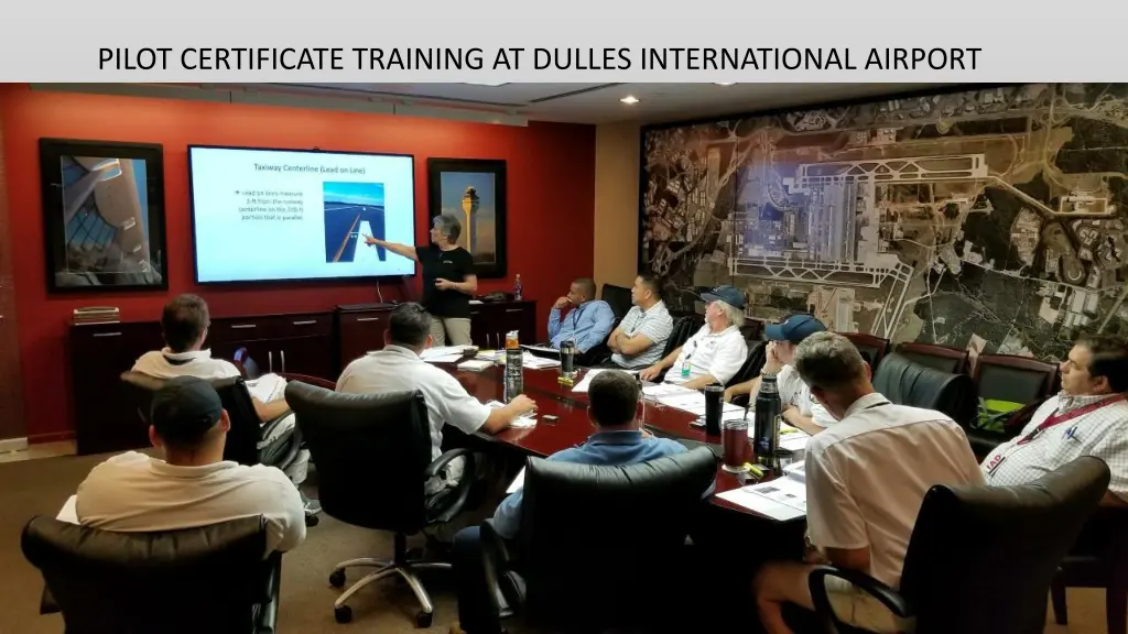 pilot certificate training at dulles