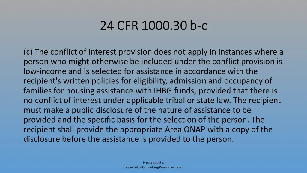 24 cfr 1000 30 b 24 cfr 1000 30 b c c