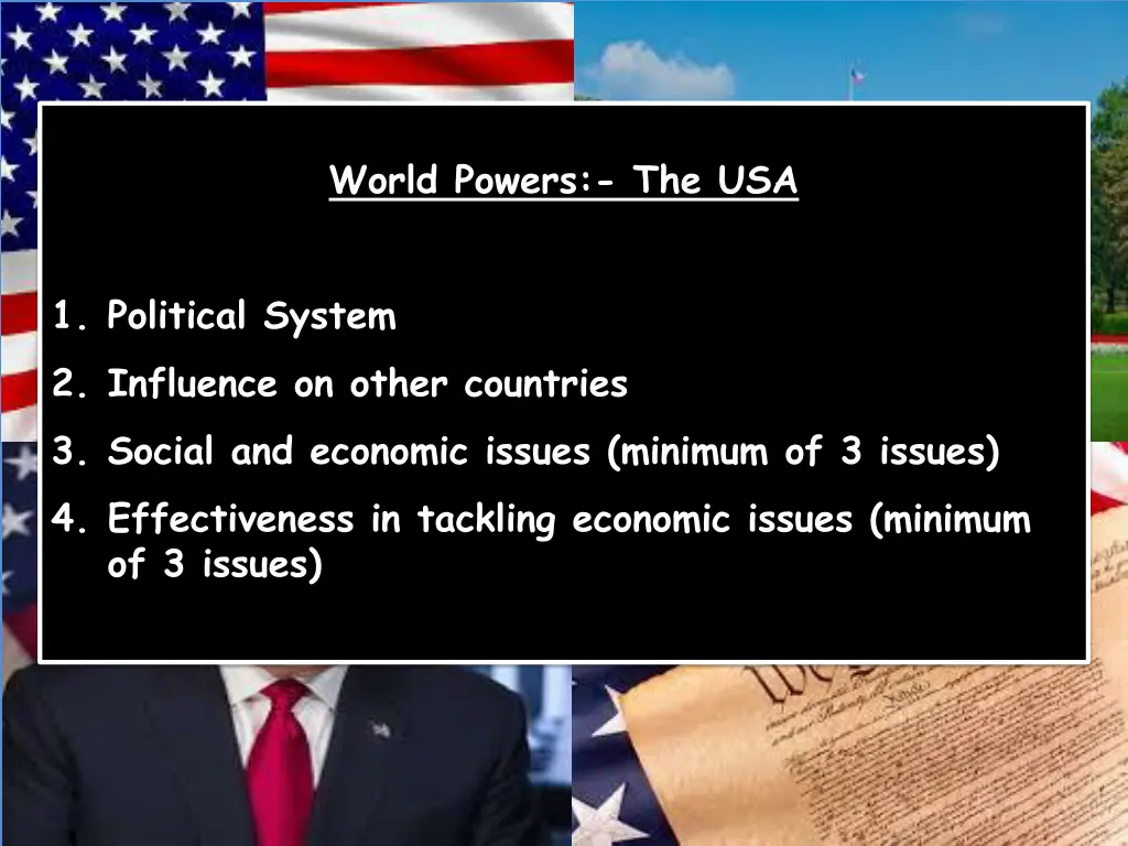 world powers the usa