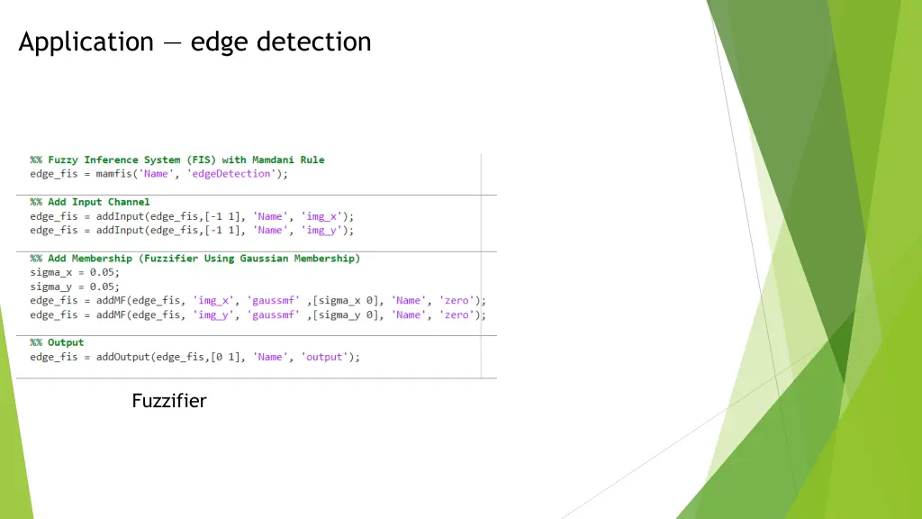 application edge detection 2