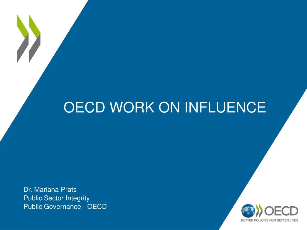 oecd work on influence