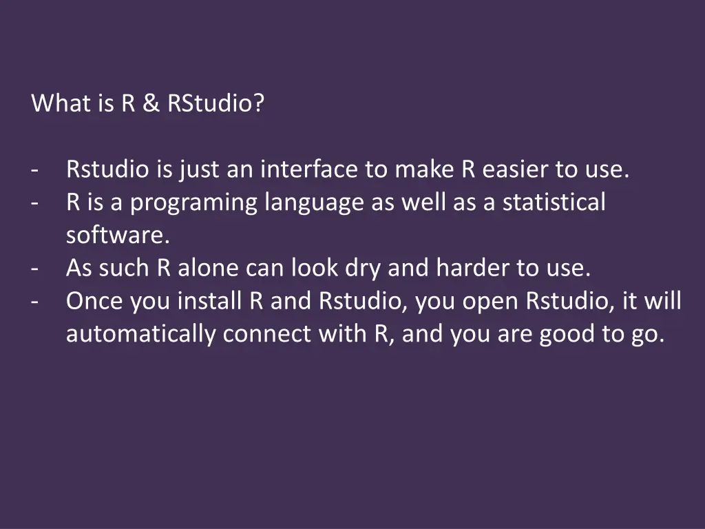what is r rstudio