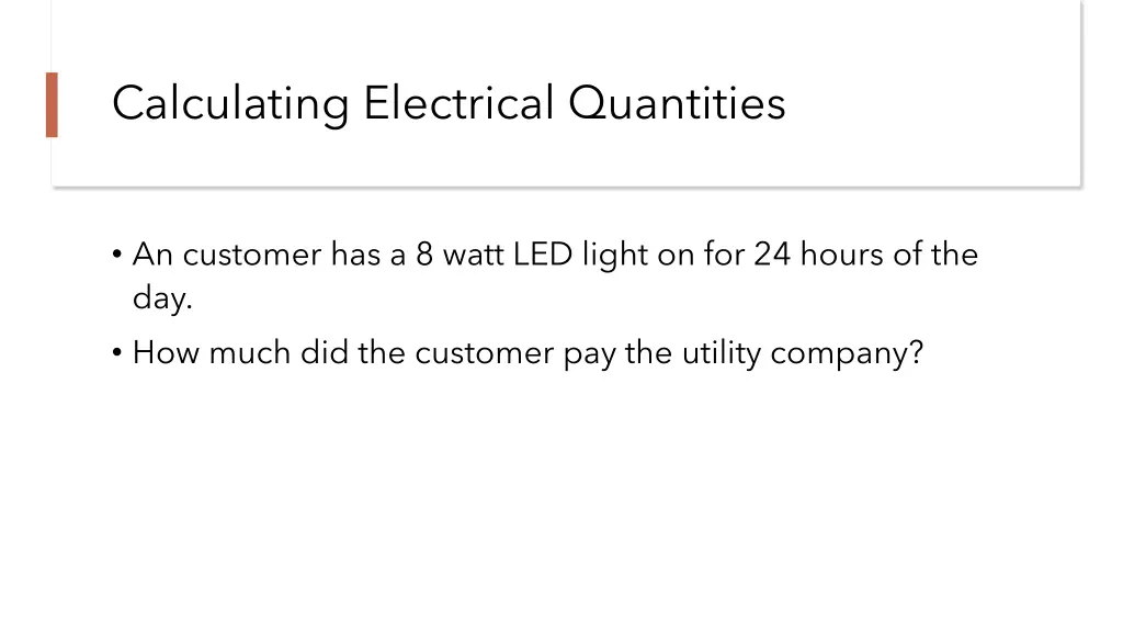 calculating electrical quantities 6
