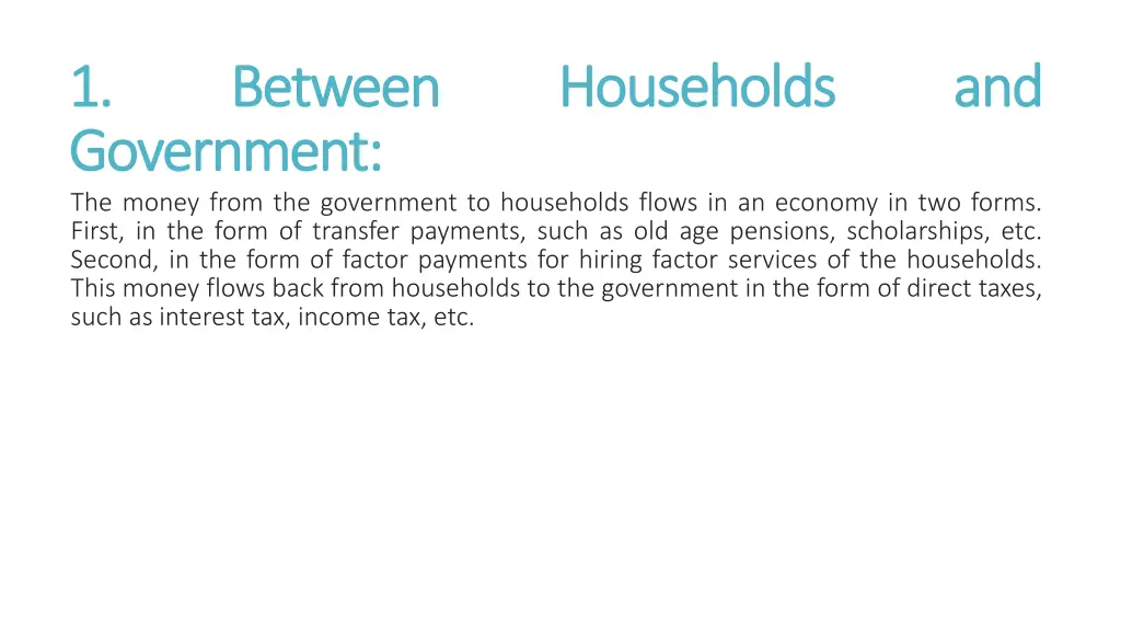 1 1 government government the money from