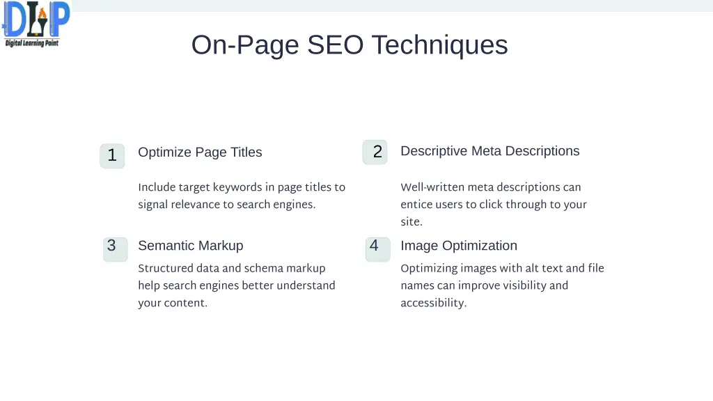 on page seo techniques