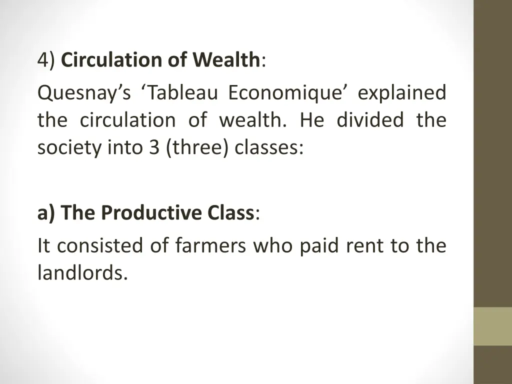 4 circulation of wealth quesnay s tableau