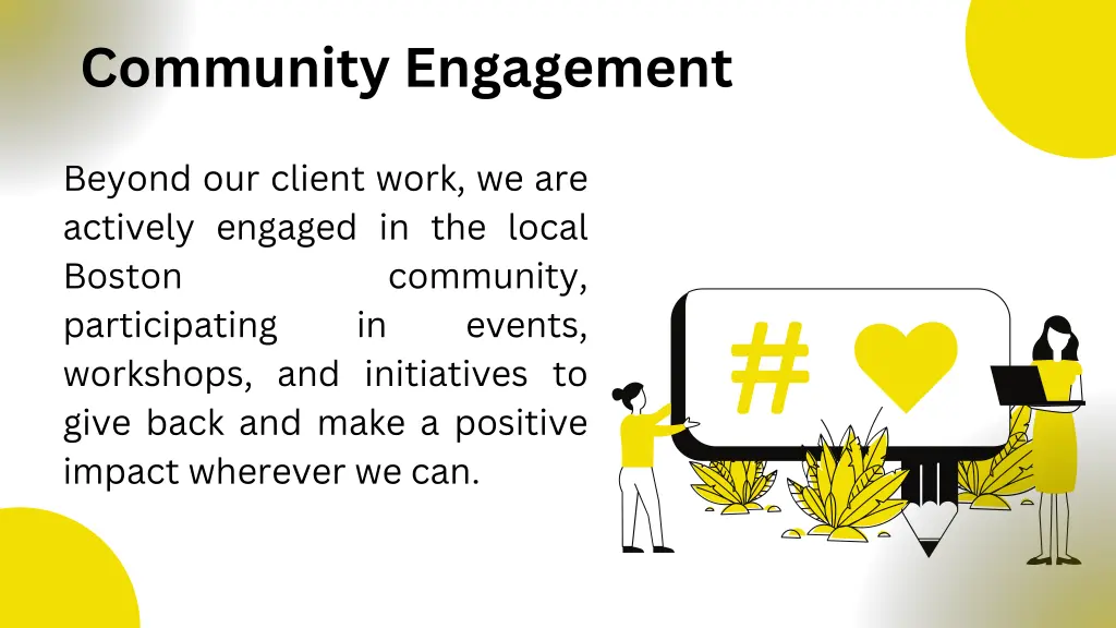 community engagement