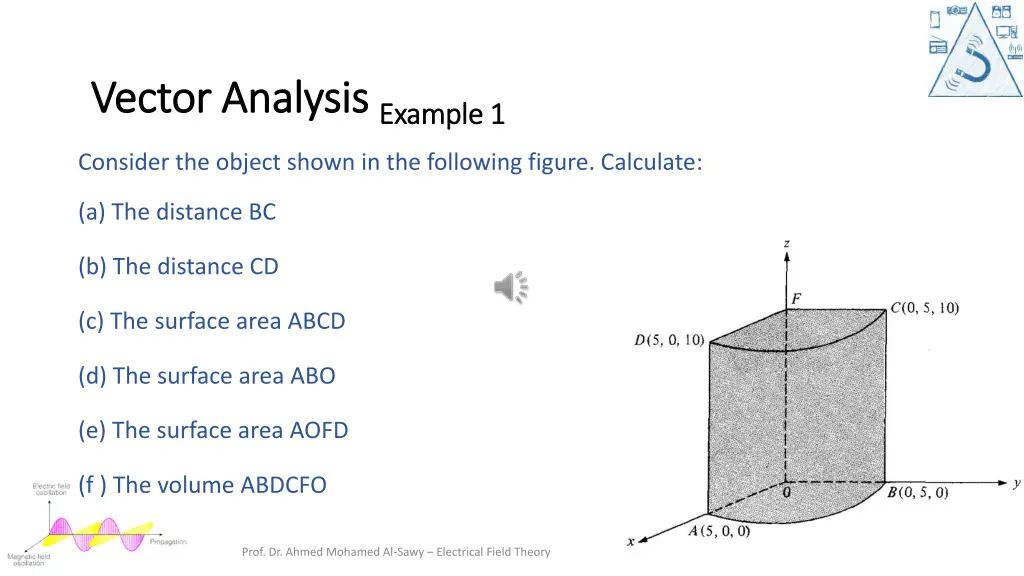 vector analysis vector analysis example