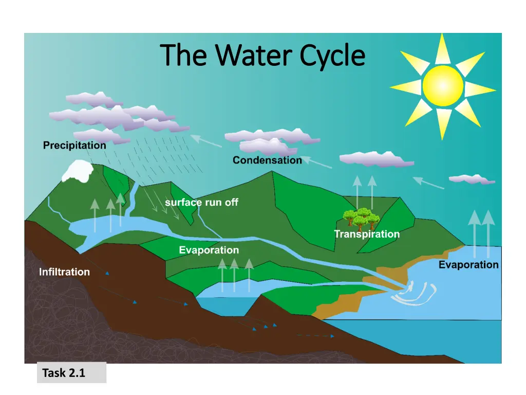 the water cycle the water cycle