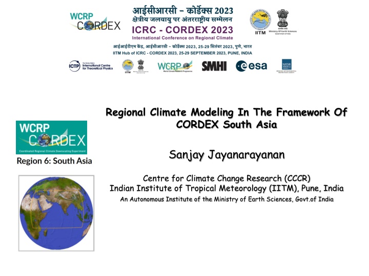 regional climate modeling in the framework