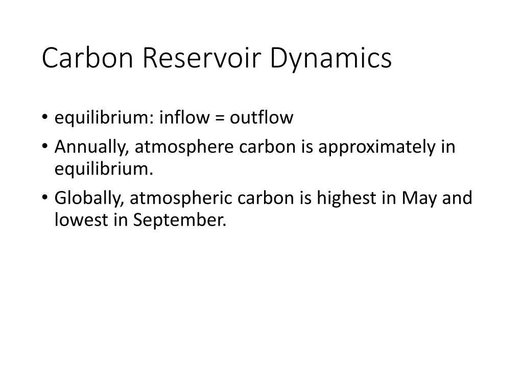 carbon reservoir dynamics 3
