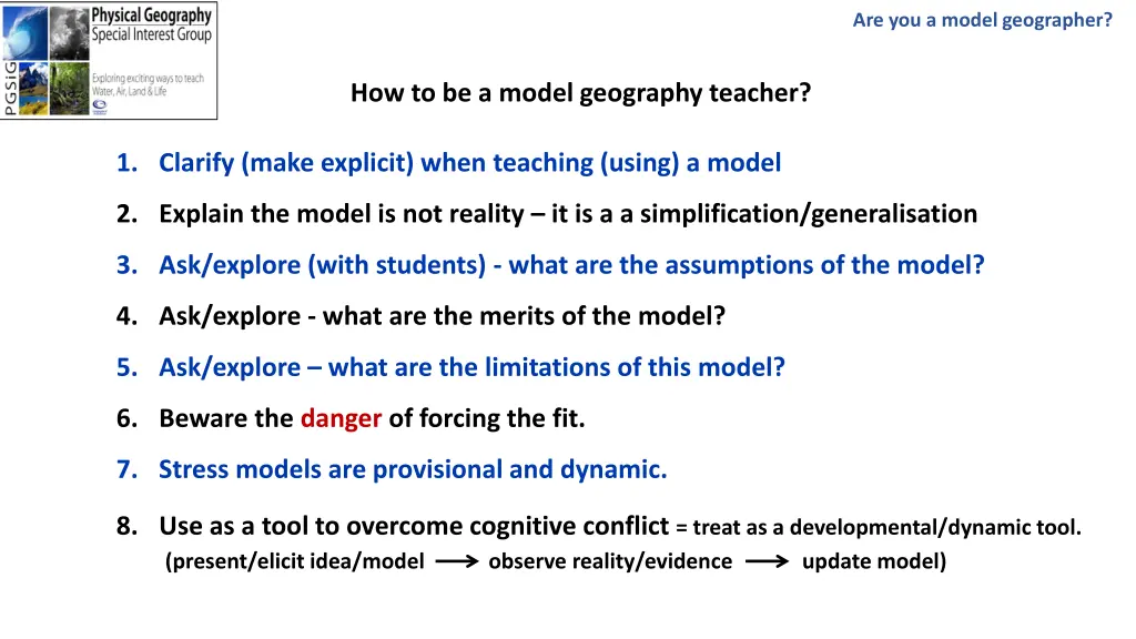 are you a model geographer 19