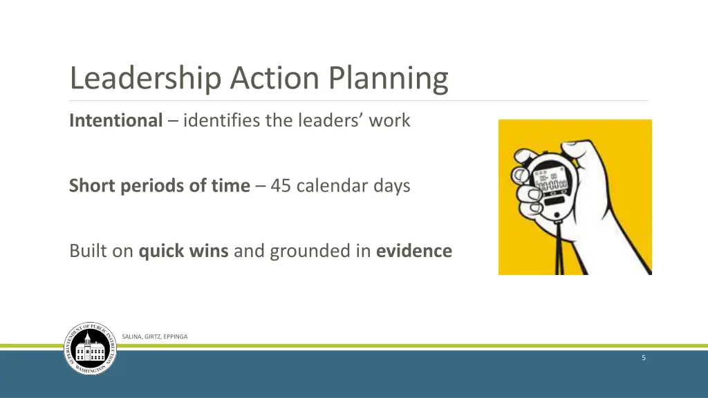 leadership action planning