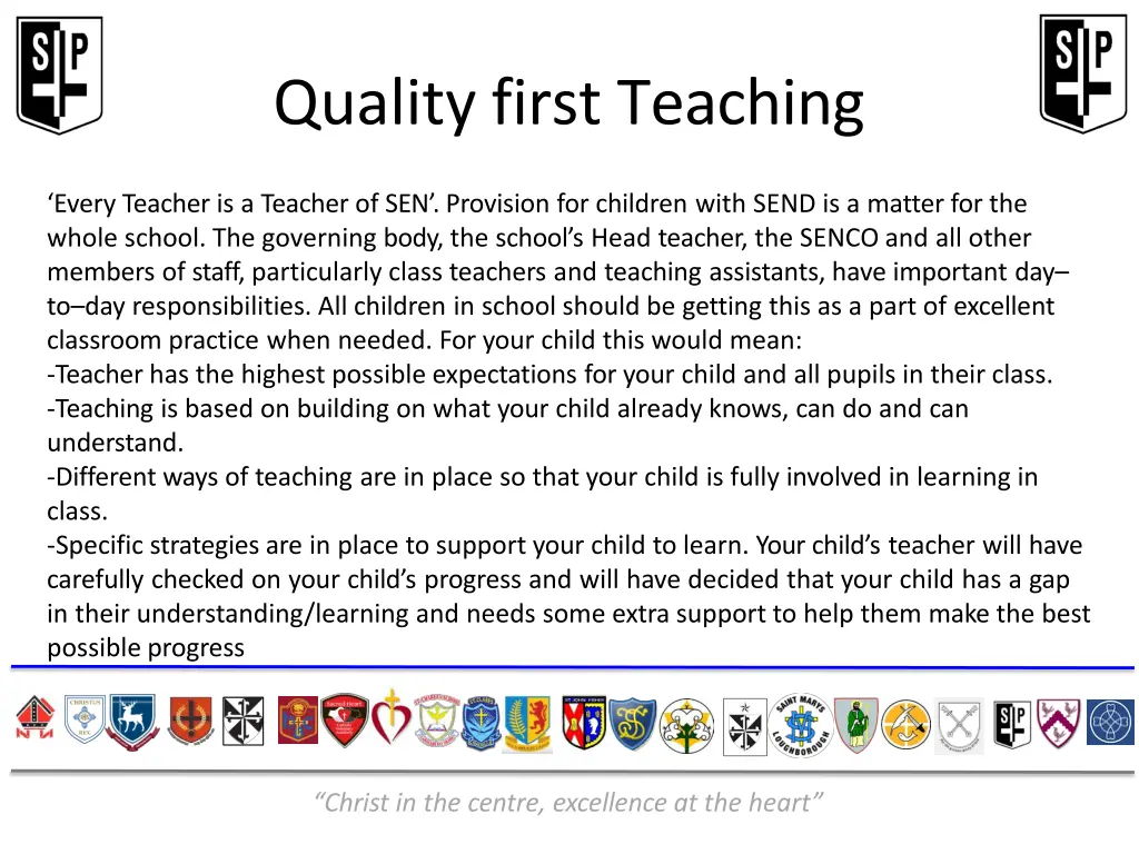 quality first teaching