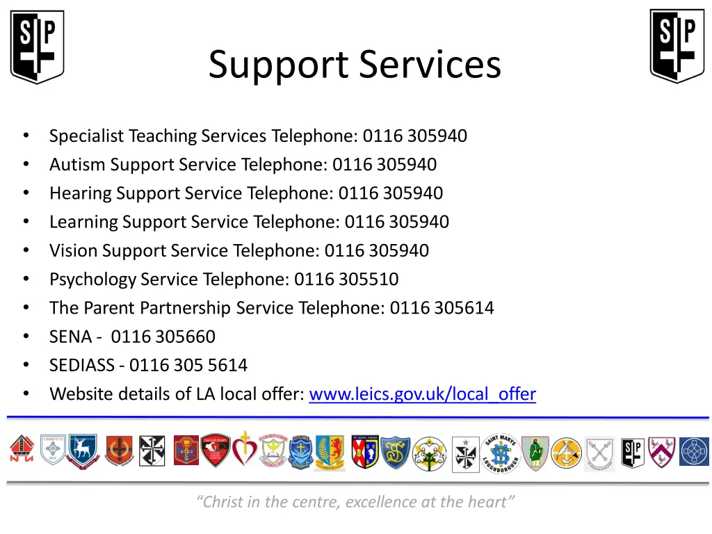 support services