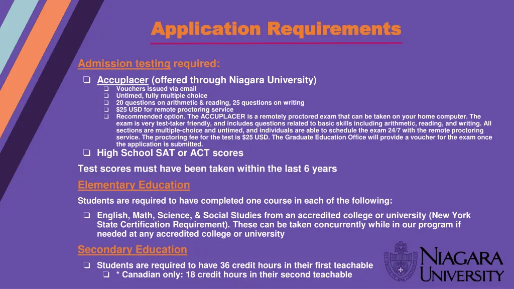 application requirements application requirements 1