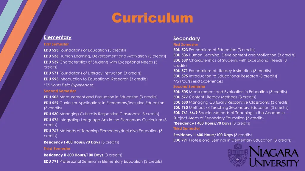 curriculum