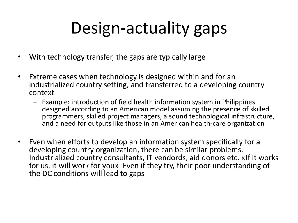 design actuality gaps 1