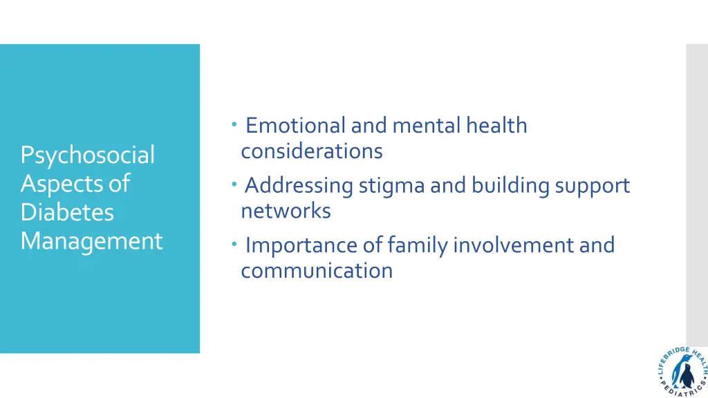 emotional and mental health considerations