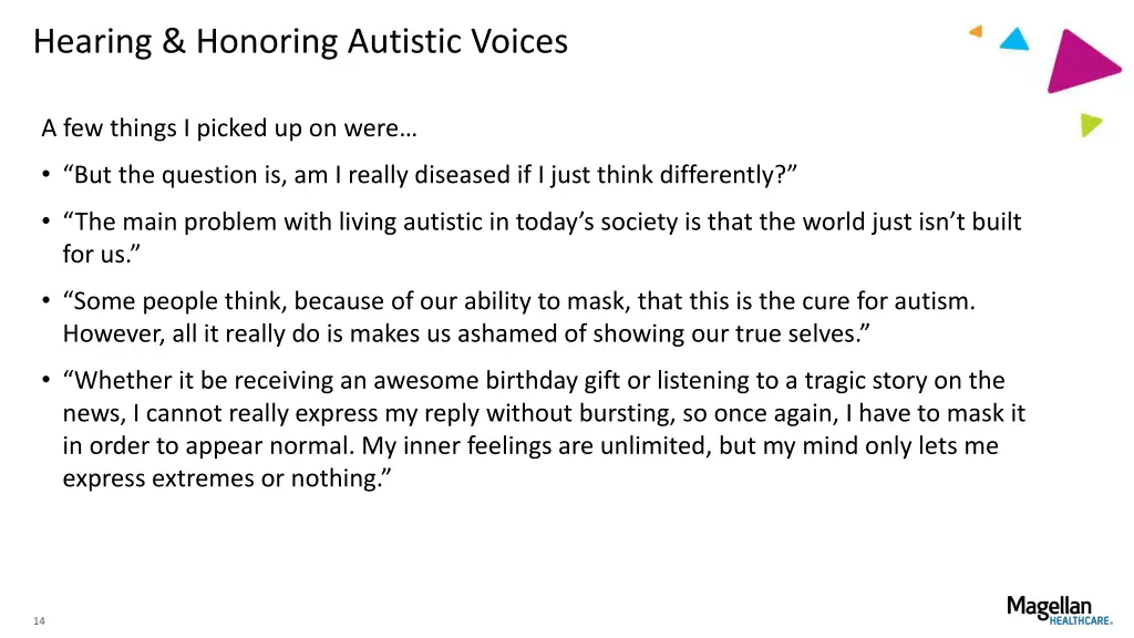 hearing honoring autistic voices