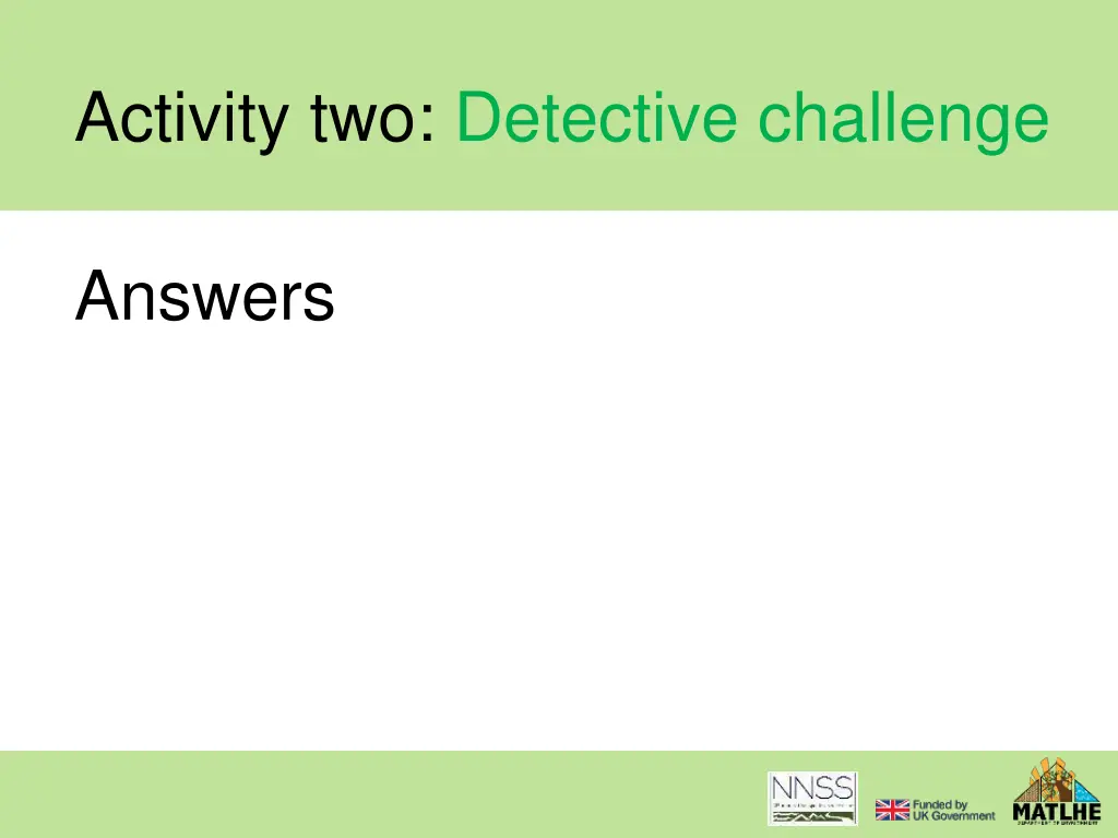 activity two detective challenge 1