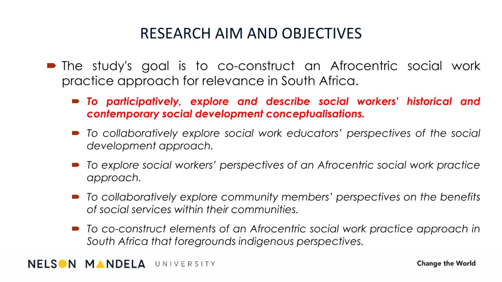 research aim and objectives