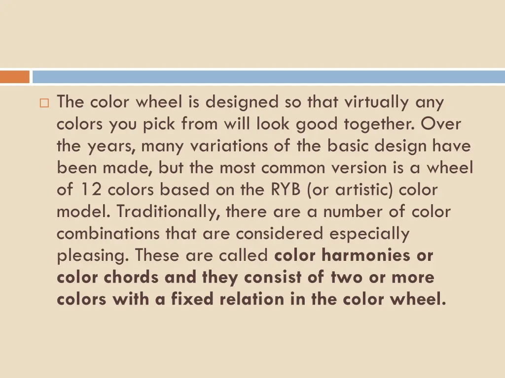 the color wheel is designed so that virtually