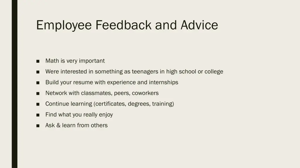 employee feedback and advice 1